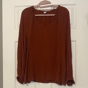Old Navy Women's Terracotta Blouse